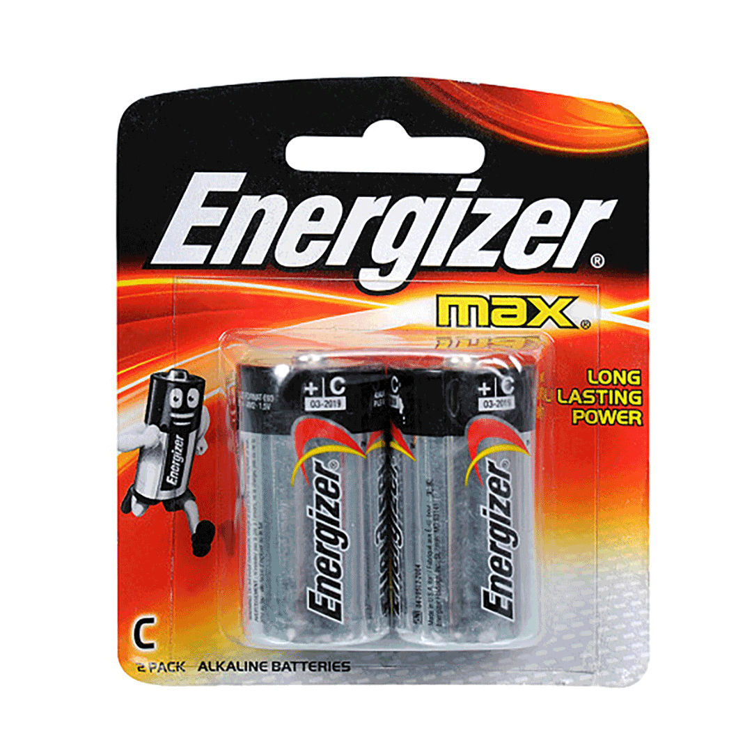 Energizer Max C형 건전지 (1.5V/2개입)