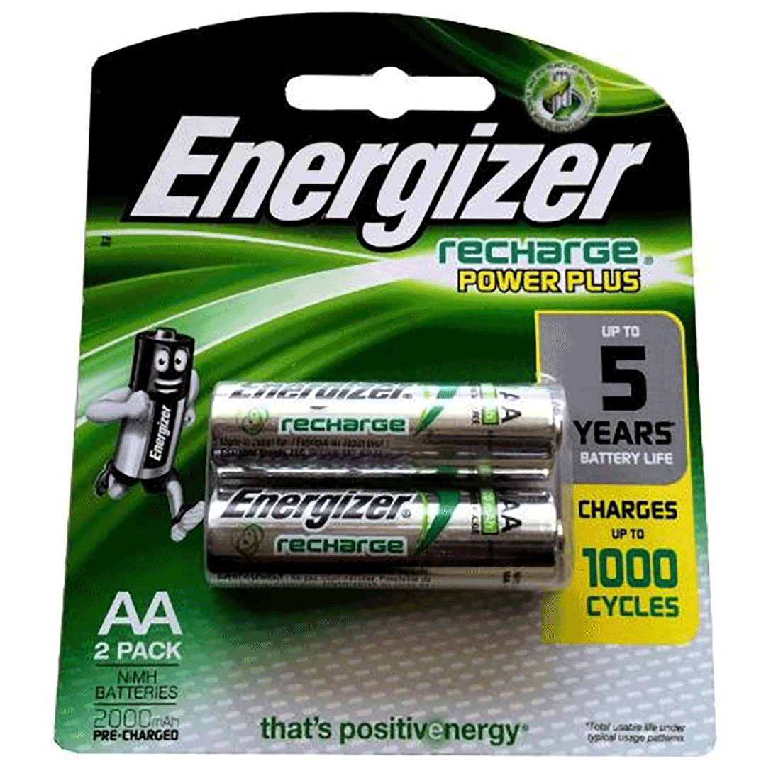 Energizer recharge 건전지 AA (2개입)