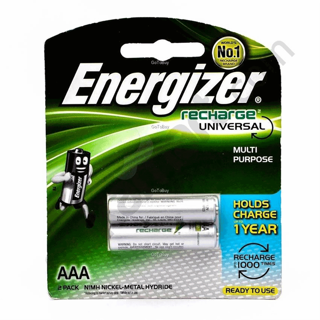 Energizer recharge 건전지 AAA (2개입)