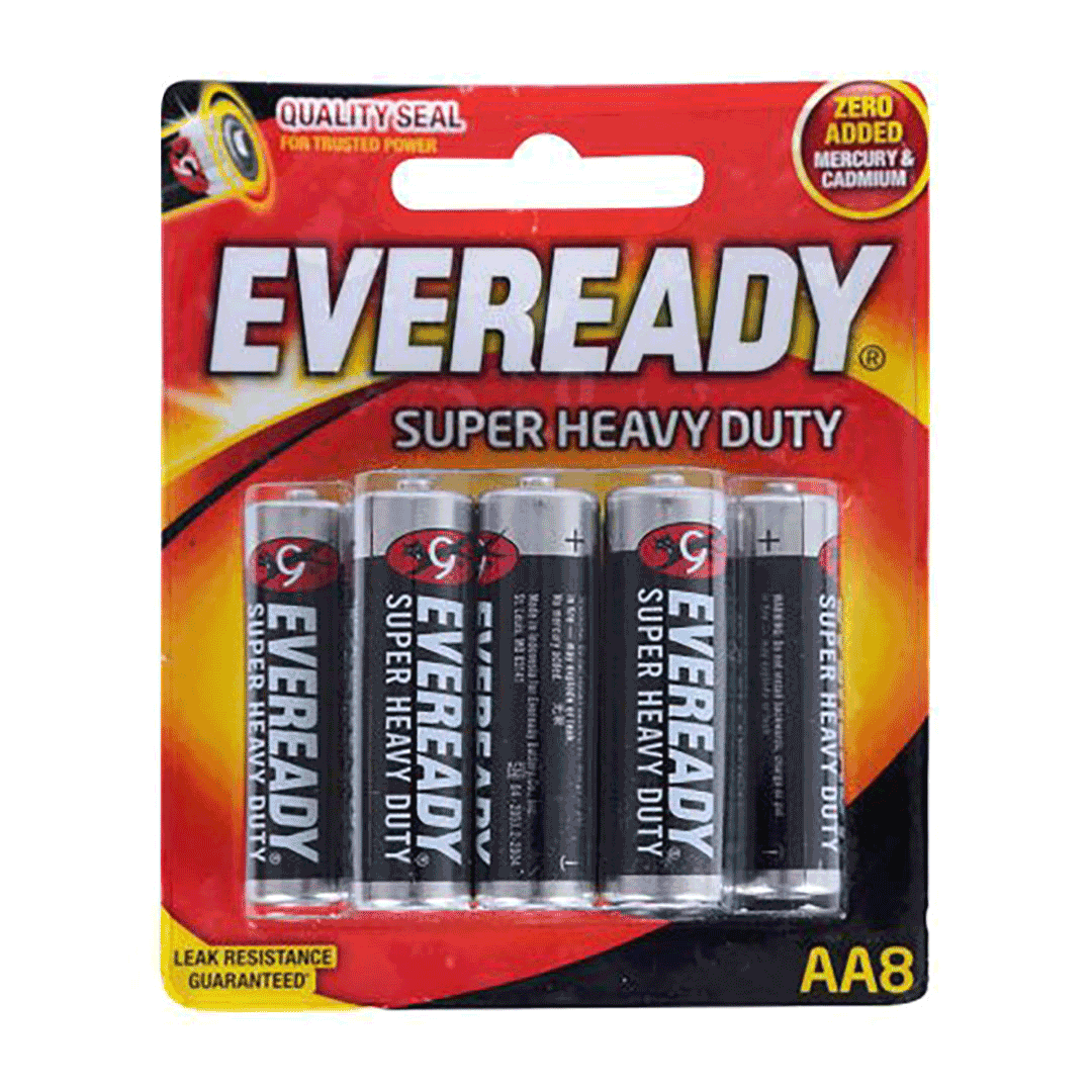 Eveready 미니 전지 AA 1215 BP8