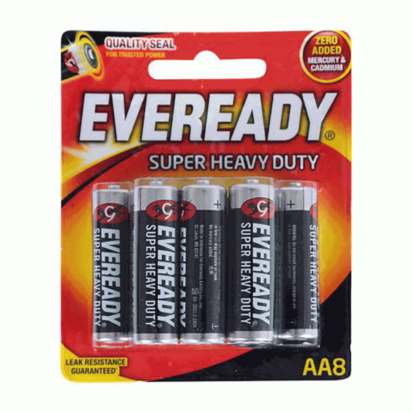 Eveready 미니 전지 AA 1215 BP8
