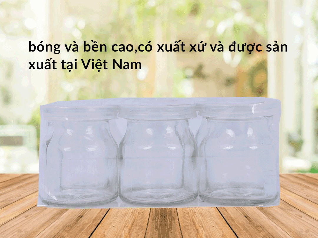 요거트유리 항아리 6개