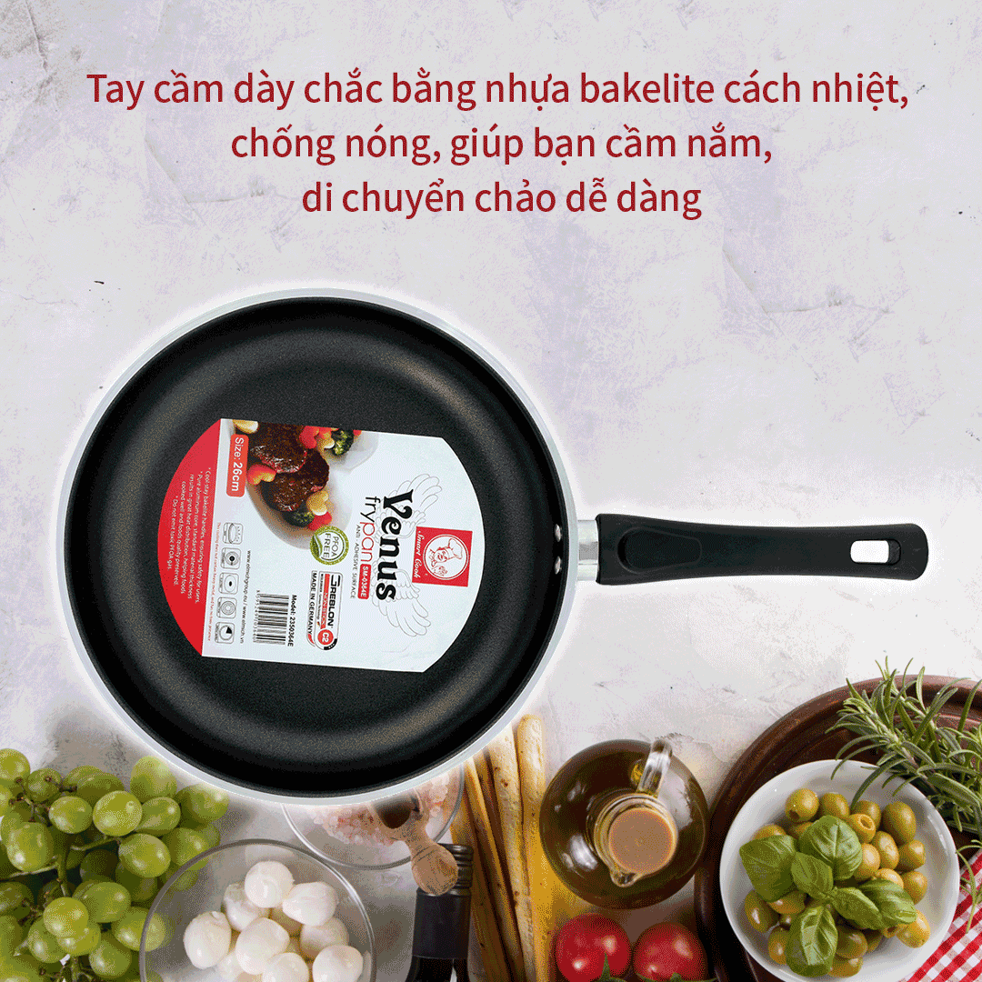 SM 0364 Venus 코팅후라이팬 26CM