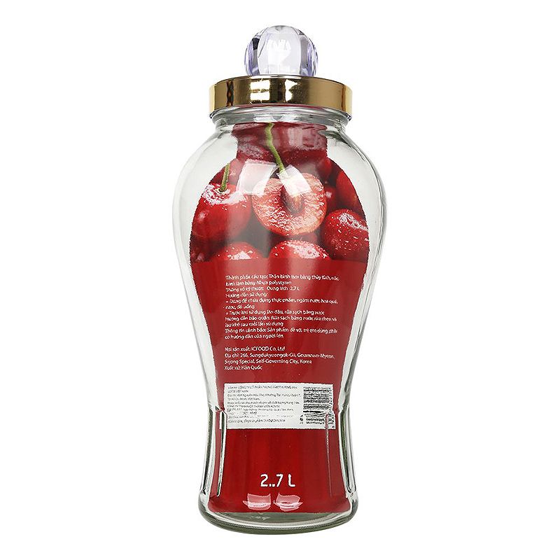 담금 유리병 2.7L