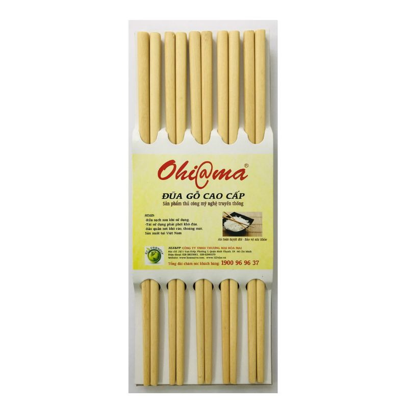 Ohi@ma 나무젓가락 10개