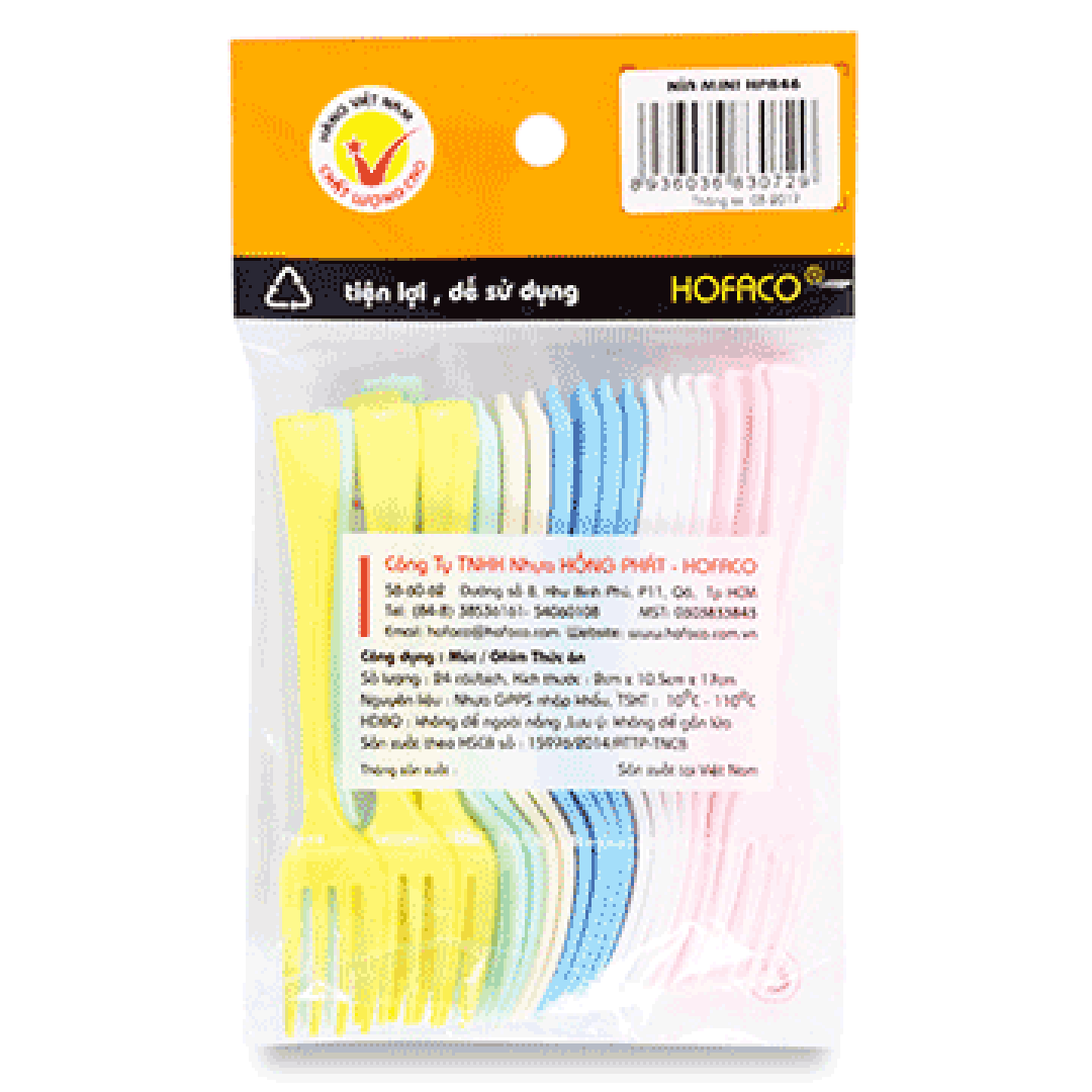 HPB46 HOFACO 플라스틱 포크 24개