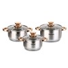 Nagakawa 스테인레스 냄비세트 3종 NAG1301