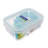 Glass Lock 칸칸이 직사각 670ML