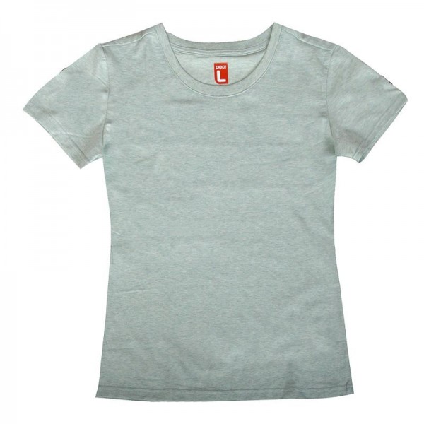 멜랑즈 여성 티셔츠 에메랄드색 사이즈 L