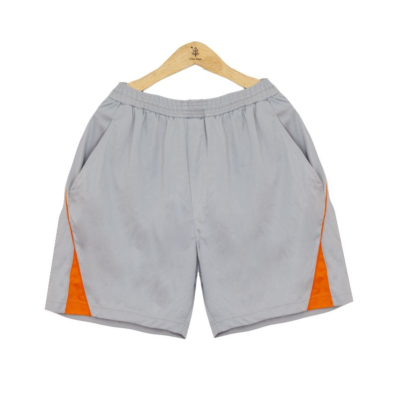 남성 스포츠 스판덱스 반바지 회색 (L사이즈)