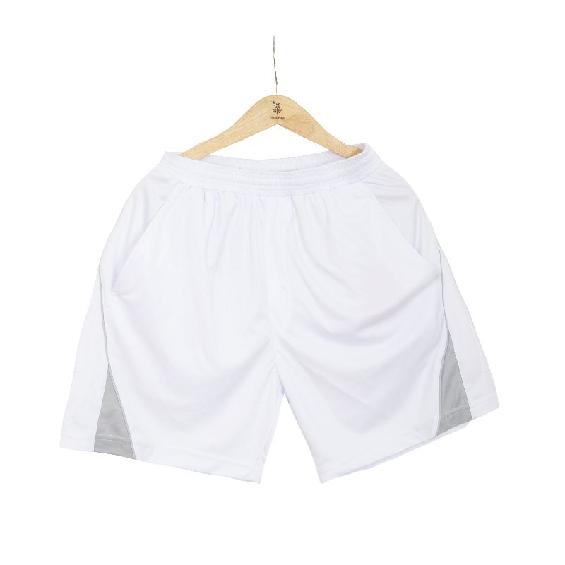남성 스포츠 스판덱스 반바지 흰색 (L사이즈)