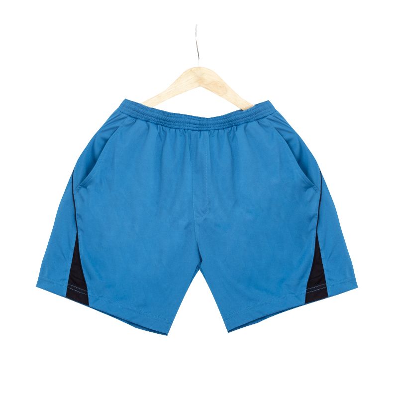 남성 스포츠 스판덱스 반바지 블루 (L사이즈)