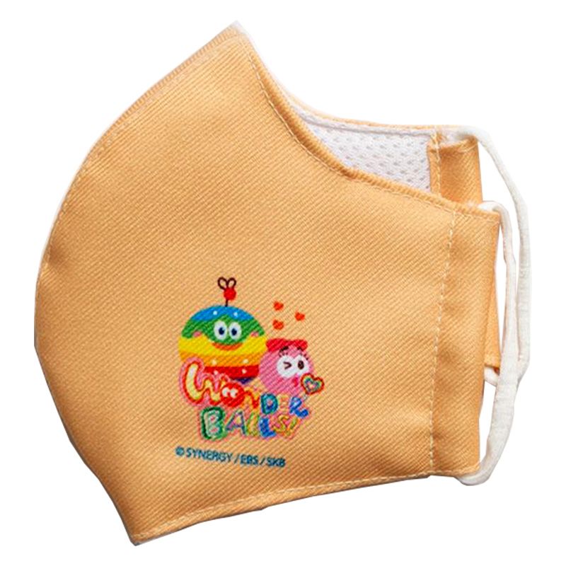 Wonder Ball 주황색 키즈 마스크 4014