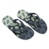 슬리퍼 사이즈 43 (회색 잎 무늬)